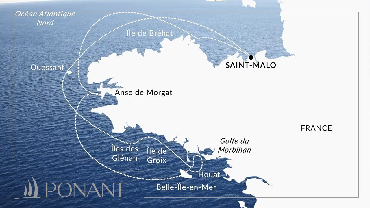 Croisière au départ de St-Malo - La Bretagne : entre côtes sauvages et phares | PONANT