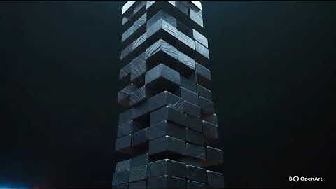 This Jenga Tower Defies Physics 🤯