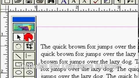 Adobe Pagemaker 7. 0  ( Watermark Tutorial)