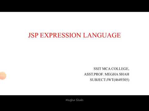 Jsp expression language