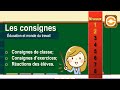 Fle  francisation niveau 2  les consignes