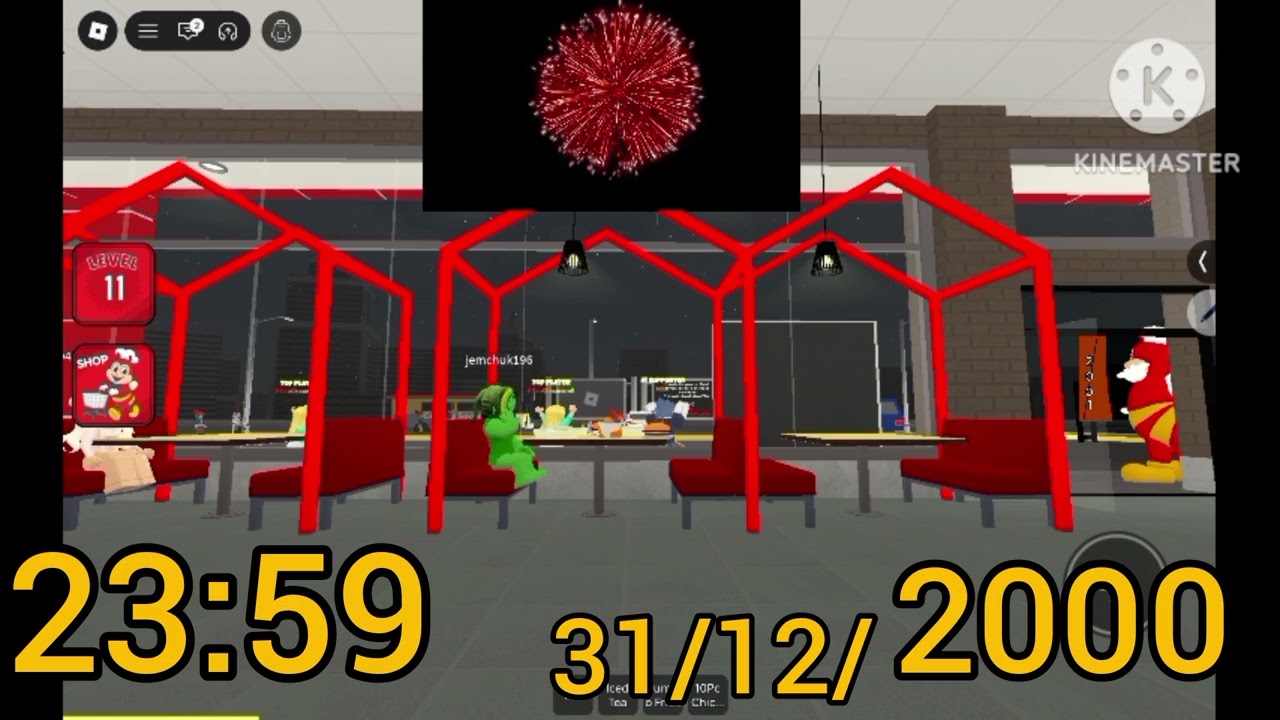 Countdown 53 seconds happy new year 2001