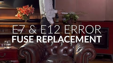 E7 & E12 Error: How to replace a Fuse on your Piazzetta Pellet Heater