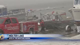 One dead, five injured after boats capsize on Upper Holter Lake