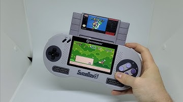WEIRD HANDHELD SUPER NINTENDO (SNES)