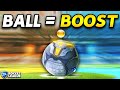 Rocket League, but the BALL GIVES YOU BOOST