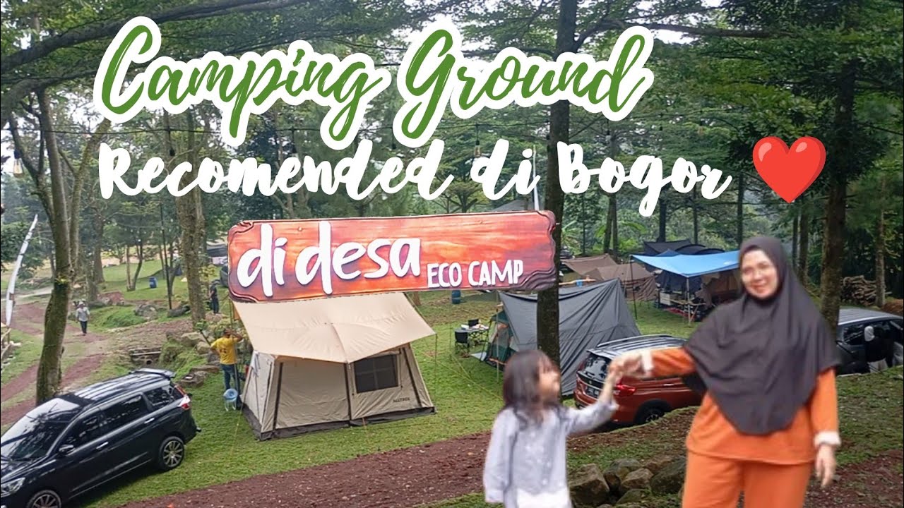 CAMPING GROUND BARU‼️REVIEW LENGKAP DIDESA ECO CAMP BOGOR🌲