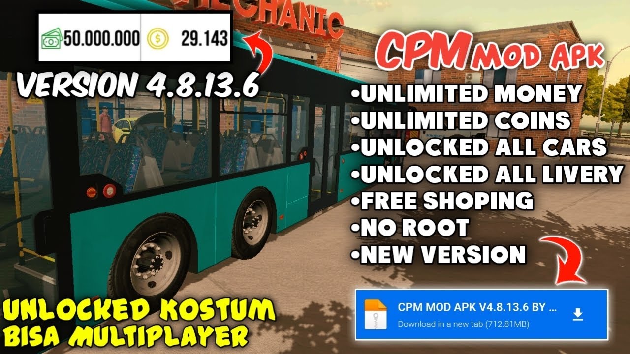 Car Parking Multiplayer Mod Apk 4.8.13.3 (Money) + Obb android