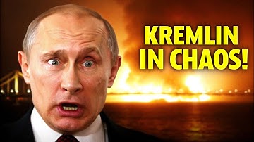 Putin Loses It After Crimea Bridge Hit Again! Kremlin in Total Chaos!