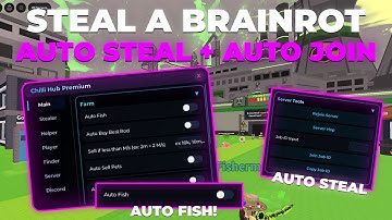 STEAL A BRAINROT Auto Joiner Script OP *KEYLESS* (Auto Join, Invisible steal, Desync, Anti-hit)