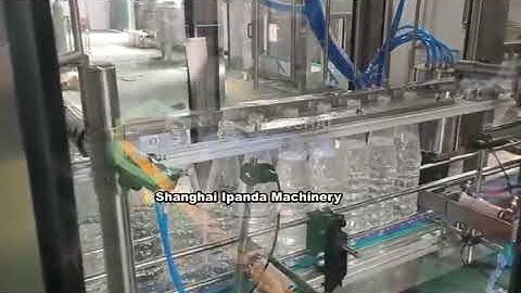 Automatic 5L vinegar bottle filling and capping machine