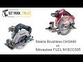 Brushless 18V 6.5&quot; Circular Saw Comparison - Makita vs Milwaukee