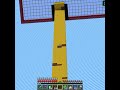 The Second Funny Giraffe (100 by 100 Minecraft World) #shorts