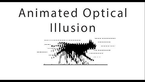 Animated Optical Illusion |  How to create using Adobe Photoshop