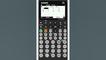 Solve Equations in 2 or 3 variables in Casio fx CG100. #maths #GDC #education #ibdp @CasioIndiaCo