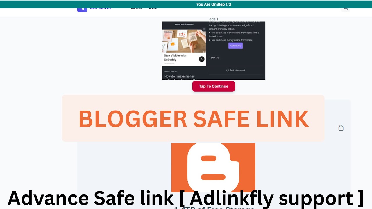 Advance Safe link [ Adlinkfly support ] setup