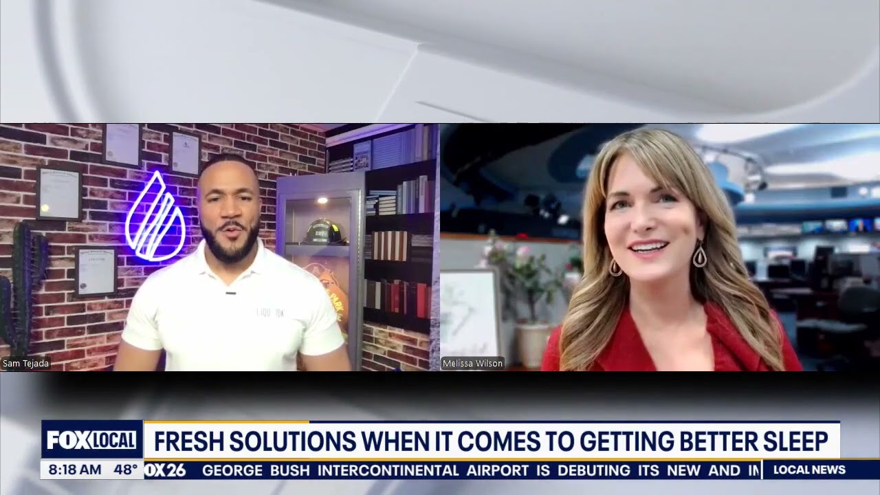 The Secret to Deep Sleep: Hydration, Gut Health & Blue Light Hacks! Sam Tejada x Fox 26