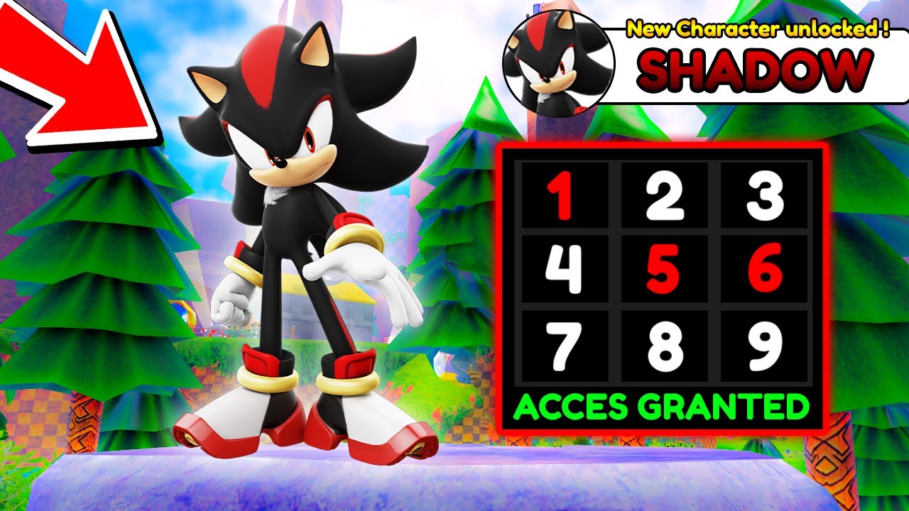 Totinos425 How to get shadow early in Sonic speed simulator #roblox #