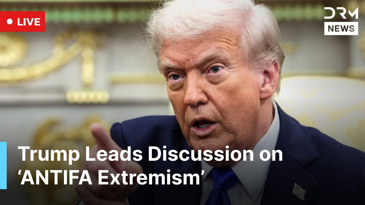 LIVE: President Trump Holds Roundtable on ANTIFA Domestic Threats | AC1G