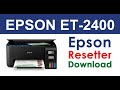 Reset Epson ET-2400 Error E-11 code "the ink pad needs service contact epson", ADJPROG software