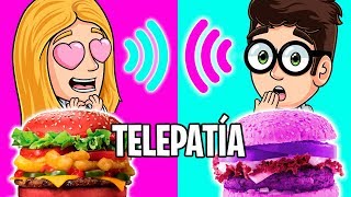 HAMURGUESA POR TELEPATÍA  TWIN TELEPATHY CHALLENGE!!