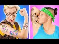 Atleta vs Nerd Student em um Estúdio de Tatuagem – Parte 4!