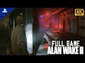 Alan Wake 2 - FULL GAME WALKTHROUGH - ALL COLLECTIBLES - [PS5 GAMEPLAY] - No Commentary