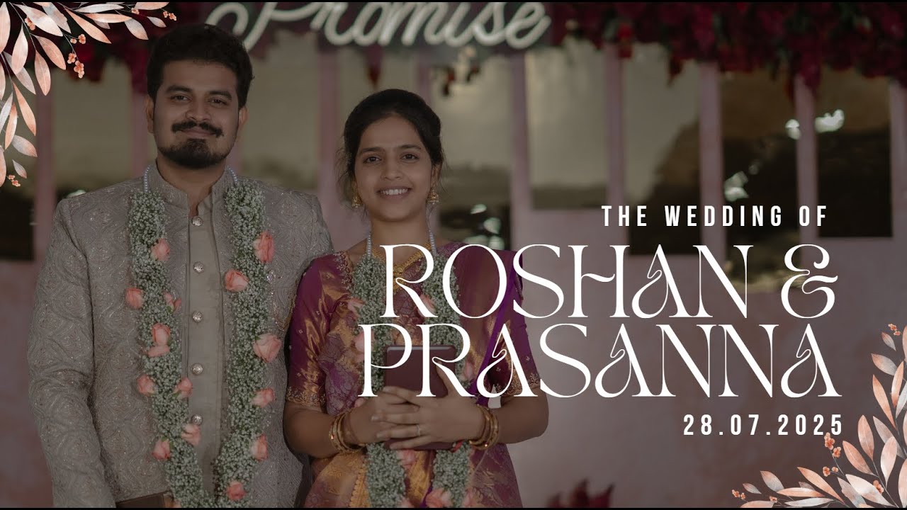 The Wedding of Roshan & Prasanna  || 28th July 2025 || LIVE || Cornerstone Media Productions