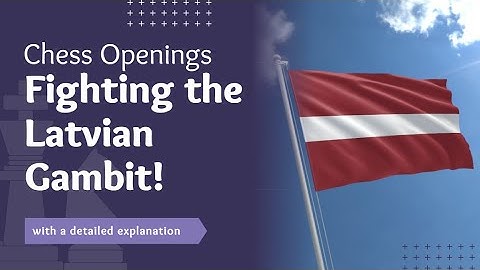 BEATING the Latvian Gambit as WHITE!