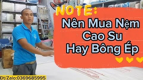 Nên mua đệm bông ép của hãng nào