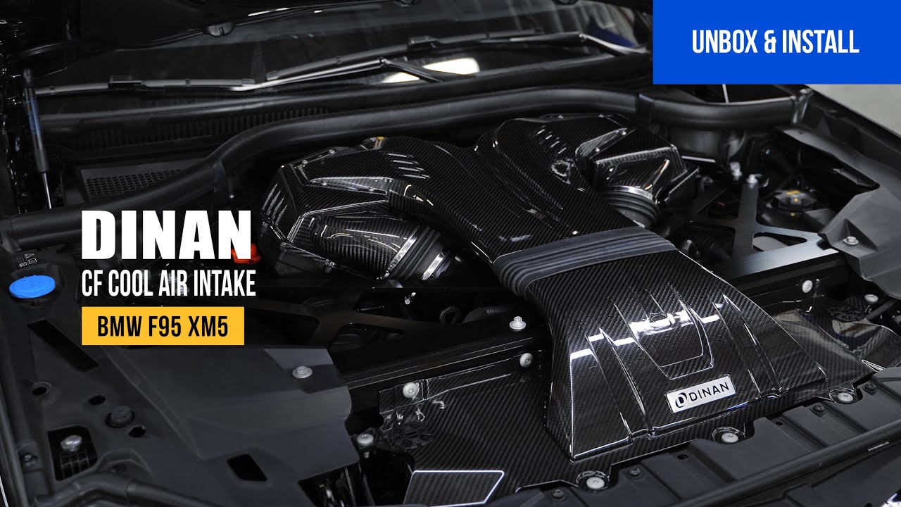 BMW F95 X5M Dinan Cold Air Intake YouTube