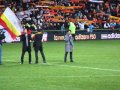 les corons avec les stentors au stade bollaert-Delelis lors de LENS - GUINGAMP