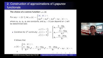 G. Zhu. The Approximations of Lyapunov Functionals-Based Approach for ISS Analysis of Nonlinear PDE