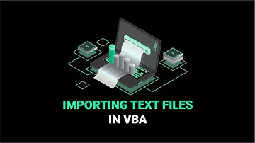 Importing Text Files In VBA