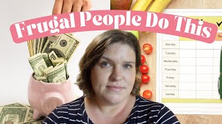 Habits of Highly Frugal People 5 THINGS FRUGAL PEOPLE DO