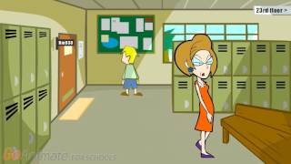 Caillou Plays Video Games At Schoolgrounded