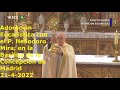Adoración Eucarística con P. Heliodoro Mira, en la Basílica de la Concepción de Madrid, 21-4-2022
