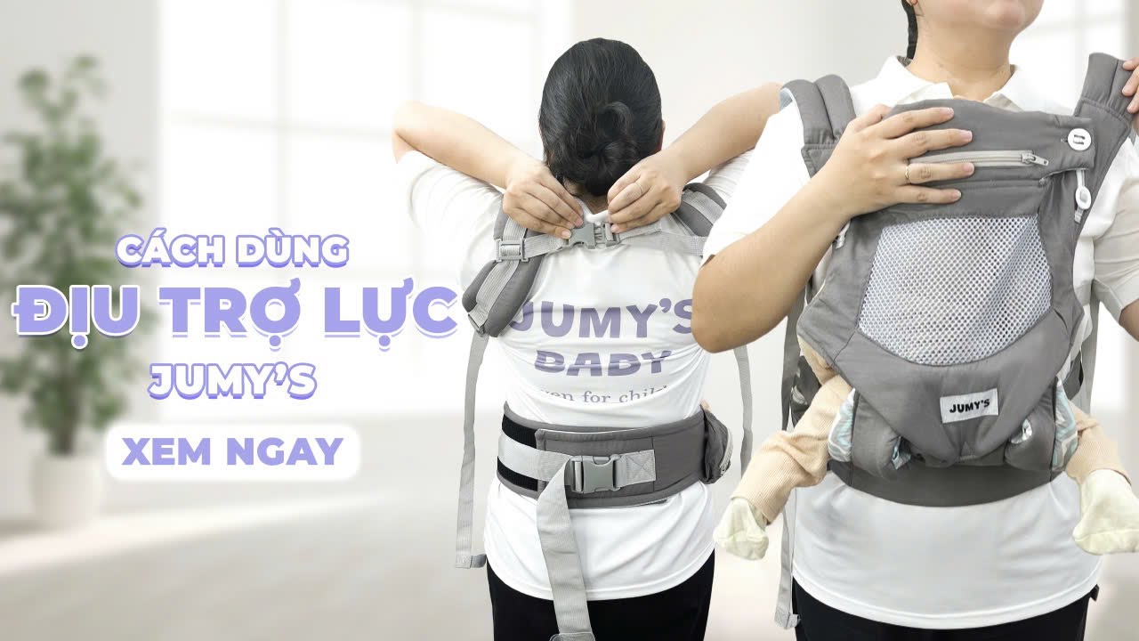Hướng Dẫn Sử Dụng Địu Trợ Lực Jumysie Chi Tiết