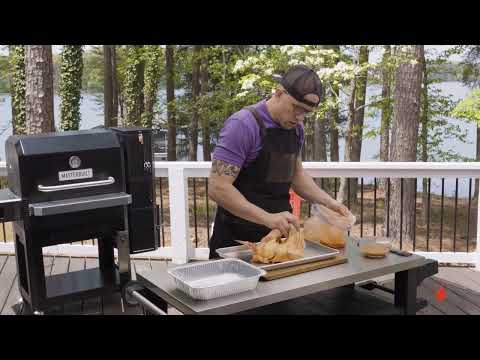 Kingsford Home TV Commercial Smoke Sessions Roasted Chicken with Red Pepper Sauce