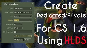 Create Dedicated Server On CS 1.6