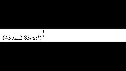 Applying De Moivre’s Theorem to Powers and Roots of Complex Numbers 96