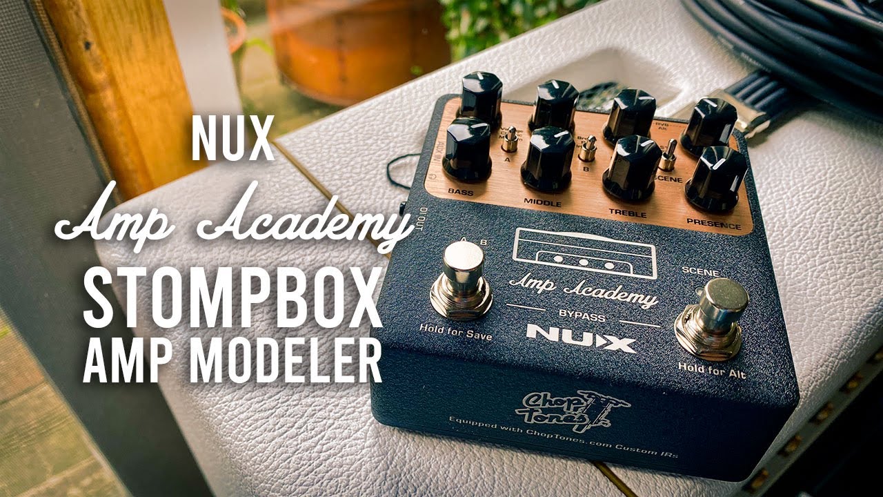 NUX NGS6 Amp Academy Stomp-Box Amp Modeler PedalNGS6