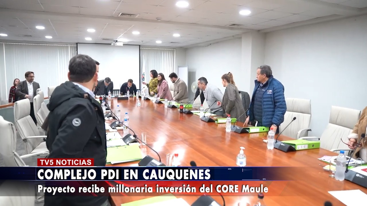 APRUEBAN RECURSOS FNDR PARA CUARTEL PDI CAUQUENES