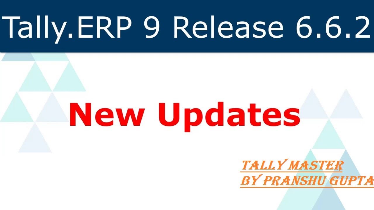 Tally Erp.9 Release 6.2 Universal Patch Tally Erp.9 Release 6.2 Universal Patch