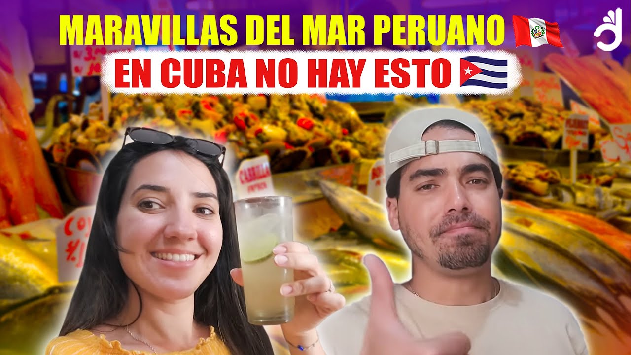 CUBANOS QUEDAN SIN PALABRAS AL VISITAR EL TERMINAL PESQUERO del CALLAO / COCINAN PLATOS PERUANOS🇵🇪🇨🇺