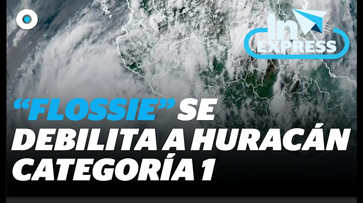 “Flossie” se debilita a huracán categoría 1; se aleja de las costas mexicanas | Reporte Indigo
