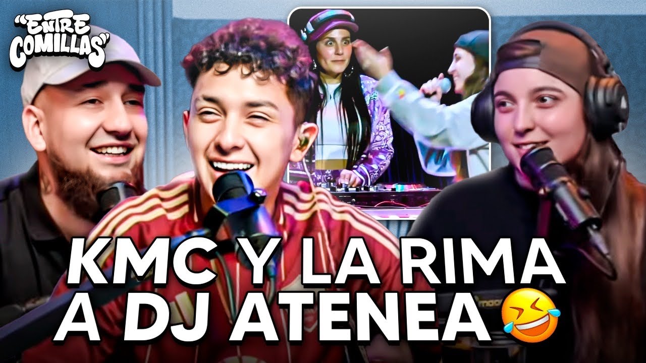 KMC HABLA DE SU RIMA A DJ ATENEA VS CRISTOFEBRIL EN COMEDYFREESTYLE 🇨🇱