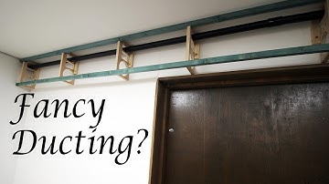 Workshop trunking the hard way!