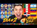 ¡DIA 2: TORNEO DE YOUTUBERS DE FREE FIRE 🔥 DESAFIO DE NACIONES 🔥 DONATO - TINCA - LUAY - ALAK Y MÁS