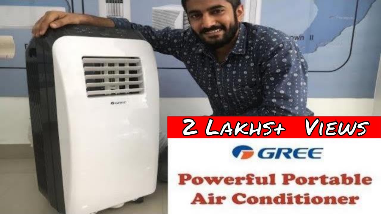 Unboxing Portable Gree Ac 0 75 Ton Portable Ac Cutee Model Gree Air Conditioner Youtube